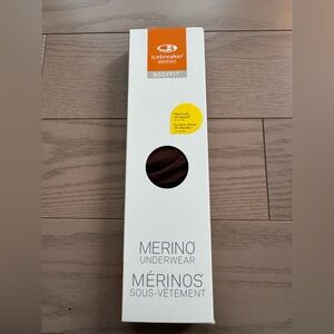 Small Icebreaker Women’s Wool Siren Thong - Umber